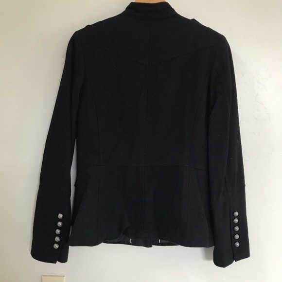 H&M black jacket coat size 8 - Picture 6 of 8